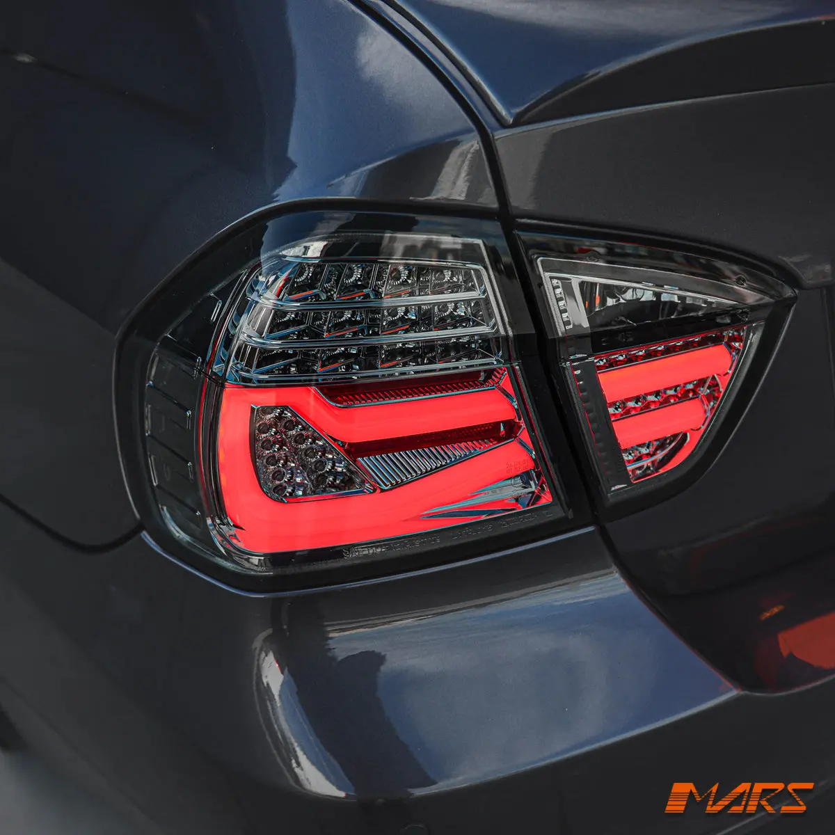 Smoked Full Led Tail Lights For Bmw 3-Series E90 Sedan Pre Lci 2005-2008 1