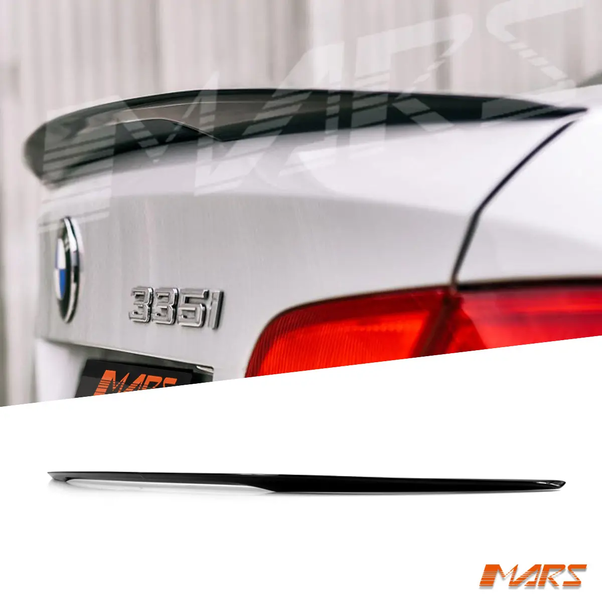 Bmw Performance Gloss Black Rear Trunk Lip Spoiler Bodykit For Bmw 3-Series E92 Coupe 2006–2013 & M3 1