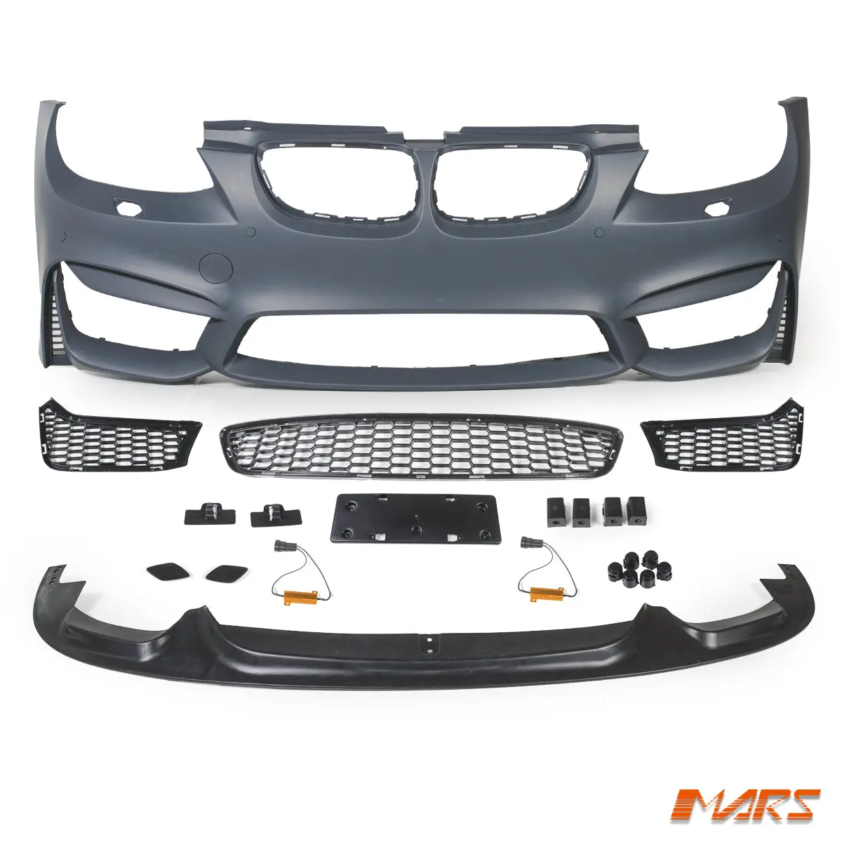 M4 Style Front Bumper Bar Bodykit For Bmw 3 Series E92 Coupe & E93 Convertible 2006-2009 Pre Lci 1