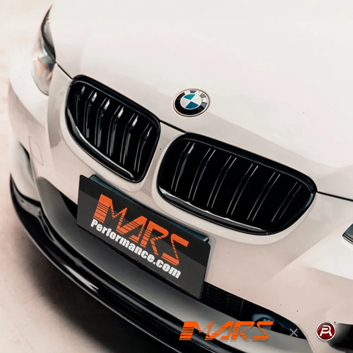Gloss Black M4 Style Front Bumper Bar Grille Grill Bodykit For Bmw 3 Series E92 E93 Lci 2010-2013 1