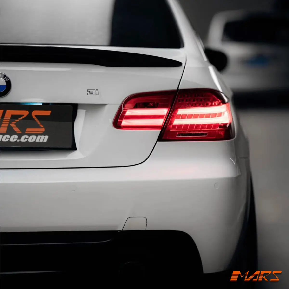 Lci Update Style 3D Stripe Bar Led Tail Lights For Bmw 3-Series E92 Coupe & M3 2006-2013 1