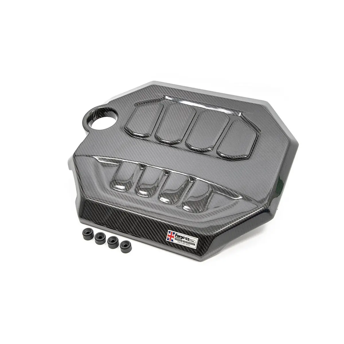 Forge Motorsport Carbon Fiber Engine Cover Audi 8Y S3, Vw Mk8 Gti & Golf R 1