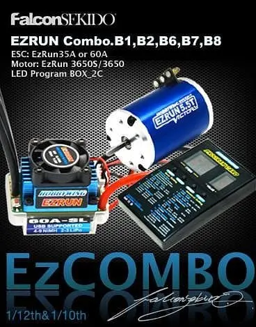 Ezrun B6 Combo For 1/10 - 1/12 Car Sensorless 1