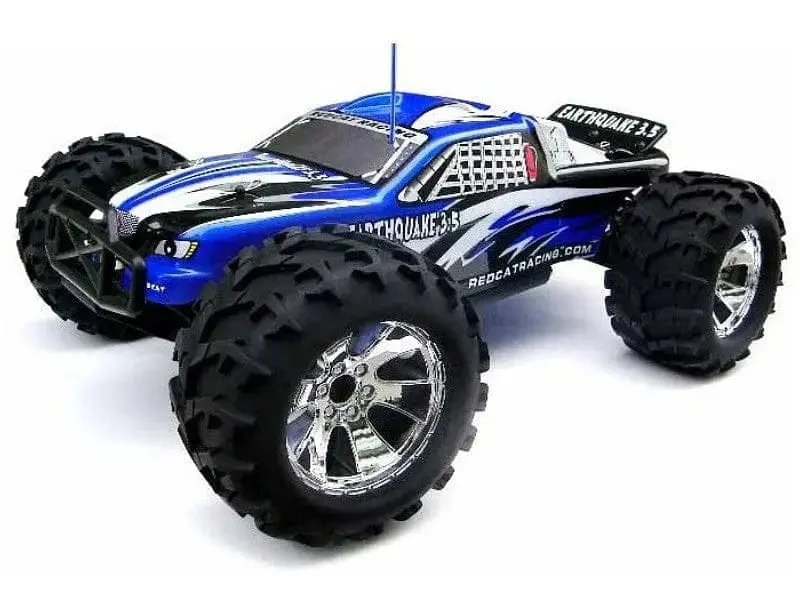 Earthquake 3.5 1/8 Scale Nitro Monster Truck (Blue) 1