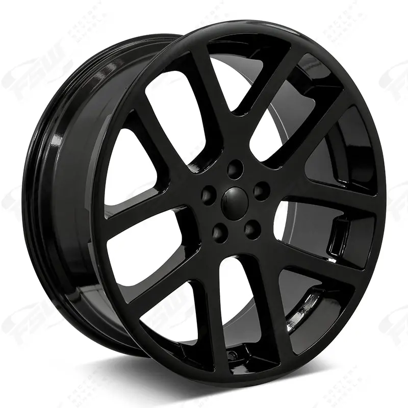 Dodge Wheels F052 22X10 5X139.7 Gloss Black Fit Ram 1500 Viper Srt10 Style 1