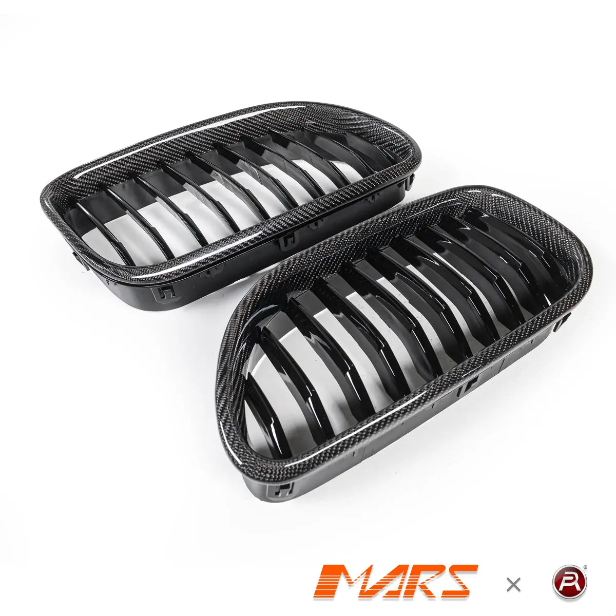 Carbon Fibre Front Bumper Bar Grille Grill Bodykit For Bmw 6 Series F06 F12 F13 2011-2018 1