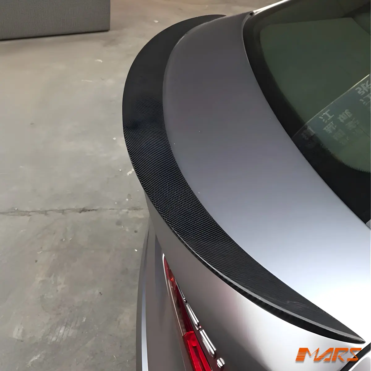 Performance Style Carbon Fibre Rear Trunk Boot Lip Spoiler Wing For Bmw 5 Series Gt F07 Lci 2013-17 2