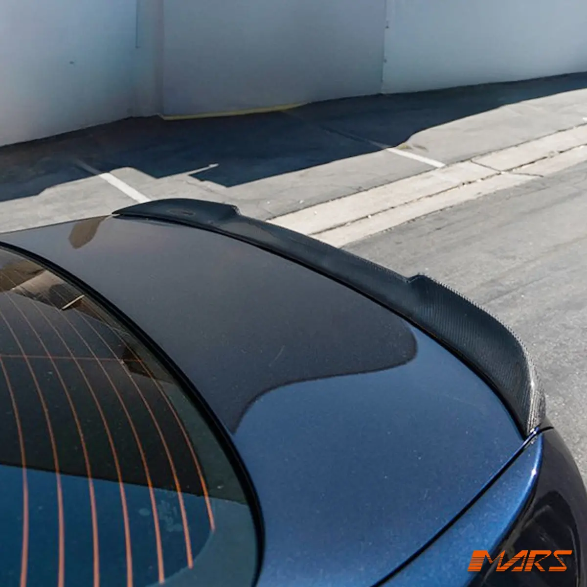 Cs Style Carbon Rear Trunk Lip Spoiler Wing Bodykit For Bmw F10 5-Series Sedan &  M5 2011-2016 1
