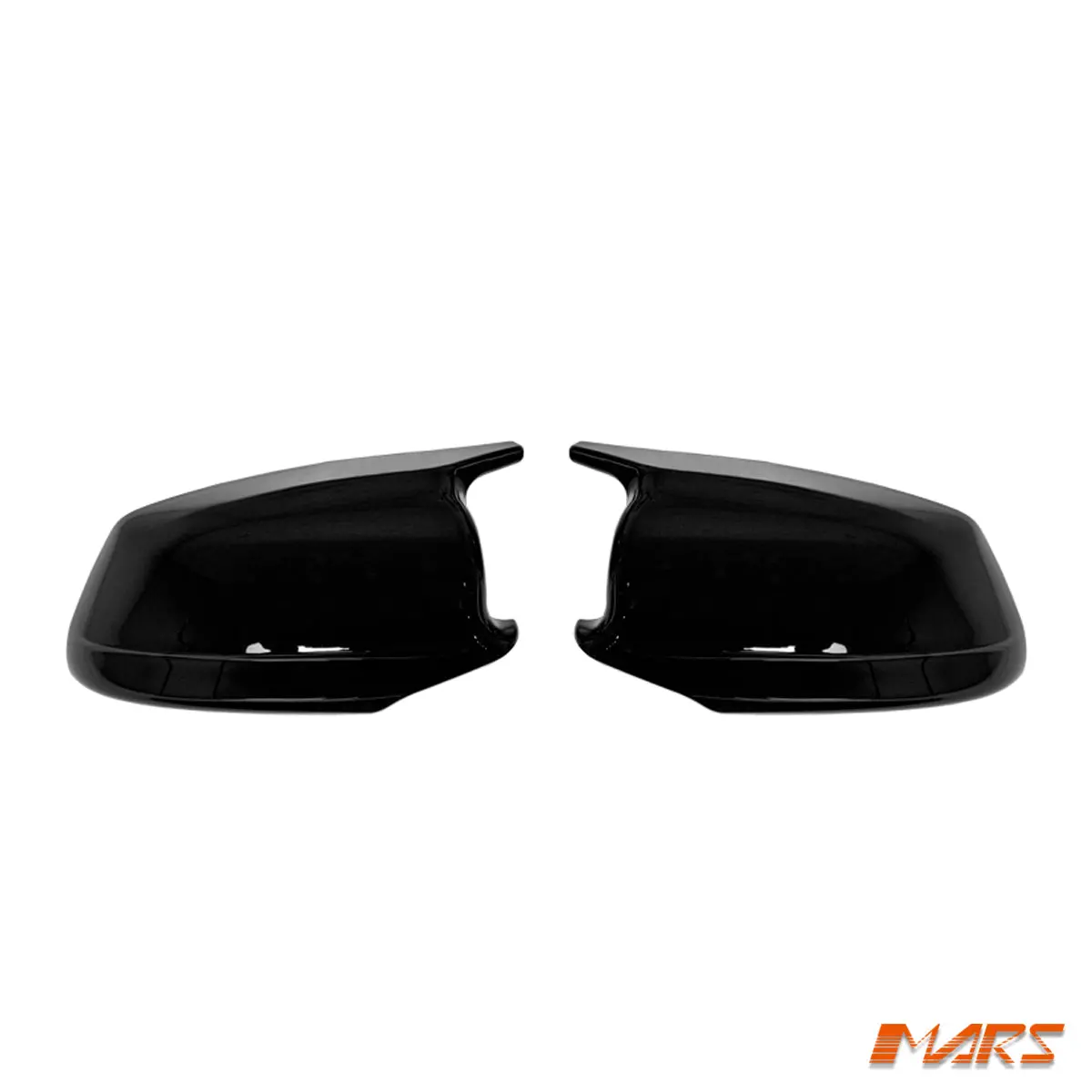 M5 Style Gloss Black Replacement Mirror Cap Covers For Bmw Pre Lci / Pre Update 5 Series F10 F11 & 6 Series F06 F12 F13 & 7 Series F01 F02 1
