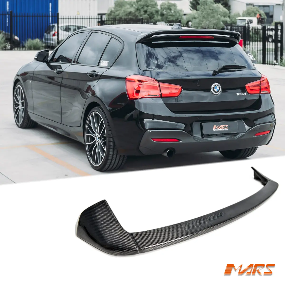 Ac Schnitzer Style Carbon Fibre Rear Roof Spoiler Lip Wing Bodykit For Bmw 1 Series F20 Hatch 2011-2019 1