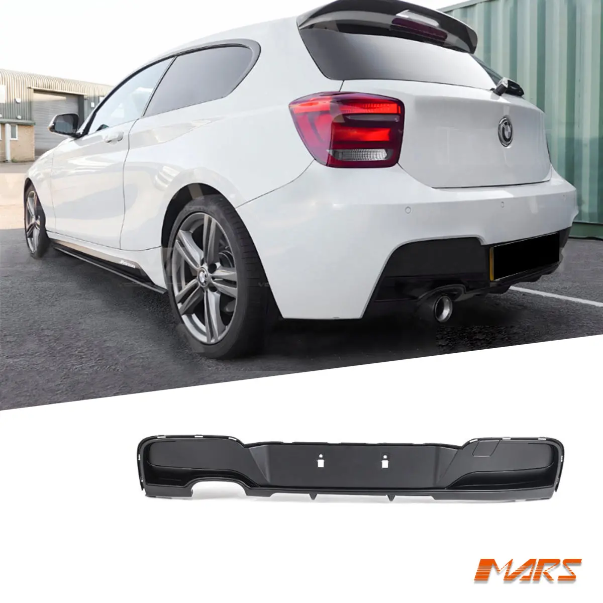 Performance Rear Bumper Bar Diffuser Bodykit For Bmw 1-Series F20 Pre Lci 2011-2015 M Sport 118I 118D 125I 1