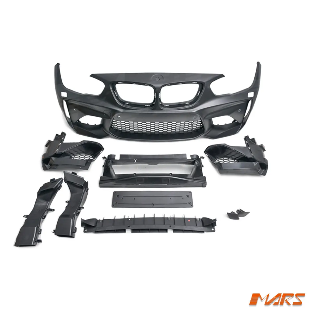 M2 Style Front Bumper Bar Bodykit For Bmw 1 Series F20 Lci Hatch 2015-2019 2