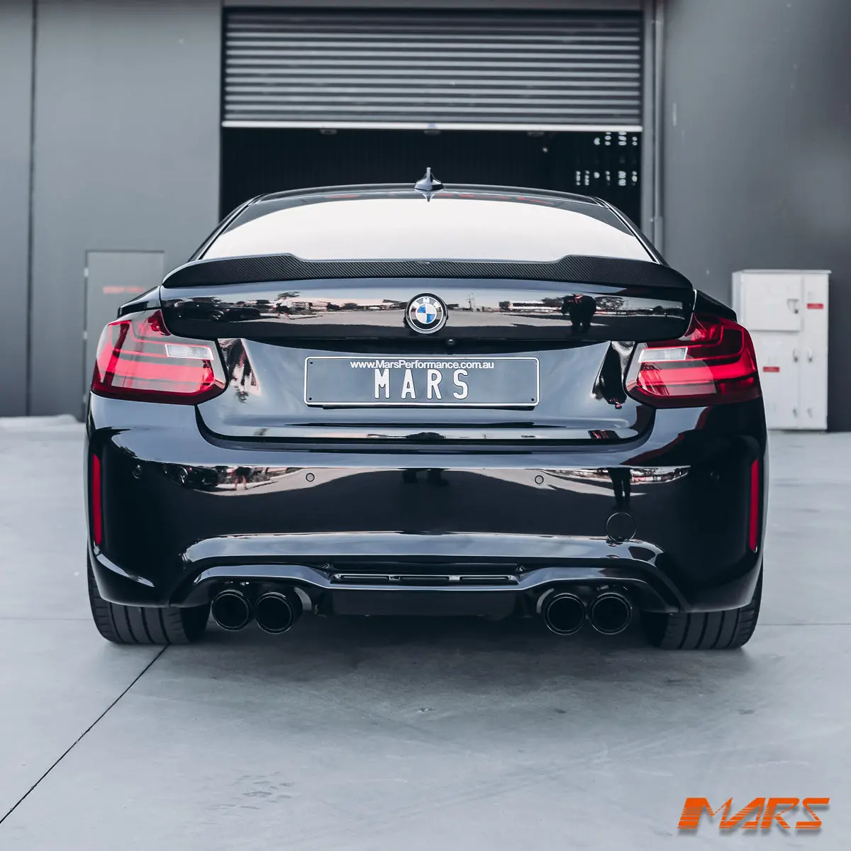 M2 Style Rear Bumper Bar Bodykit With Twin Exhaust Outlet Diffuser For Bmw 2 Series F22 Coupe & F23 Convertible 2