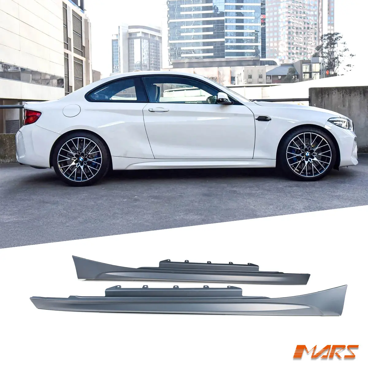 Lower Side Skirts Bodykit For Bmw 2 Series F22 Coupe & F87 M2 M2c Competition 2016-2021 1