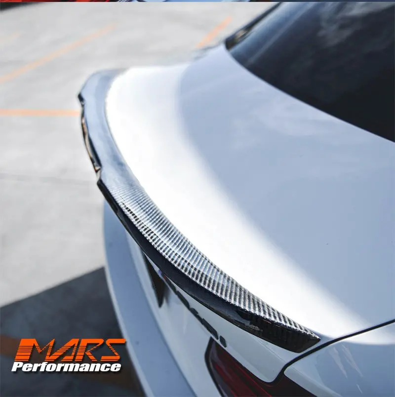 Performance Pro Style Carbon Fibre Rear Trunk Lip Spoiler Wing Bodykit For Bmw 2-Series F22 Coupe & F87 M2 M2c 2014-2021 1
