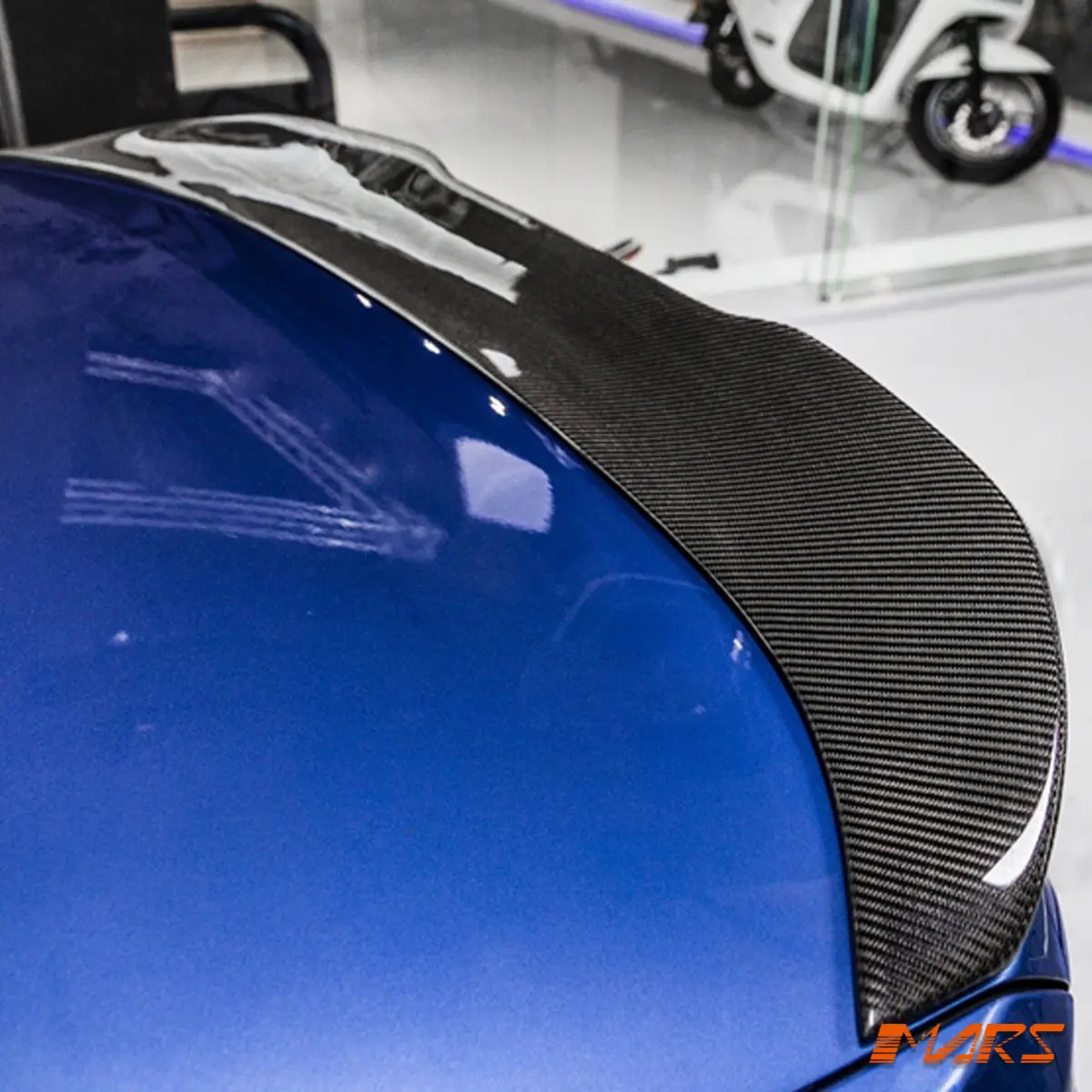 Psm Style Carbon Fibre Rear Trunk Boot Lip Spoiler Bodykit For Bmw 3 Series F30 & M3 F80 Sedan 1