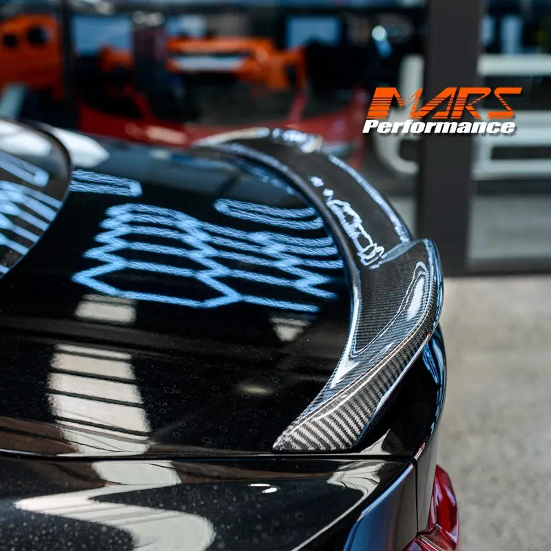 Cs Style Carbon Fibre Rear Trunk Lip Spoiler Wing Bodykit For Bmw 4-Series F32 Coupe 2013-2020 1