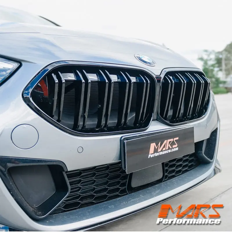 Gloss Black M2 Style Front Bumper Bar Kidney Grill Grille Bodykit For Bmw 2-Series F44 Gran Coupe 2020-2024 1