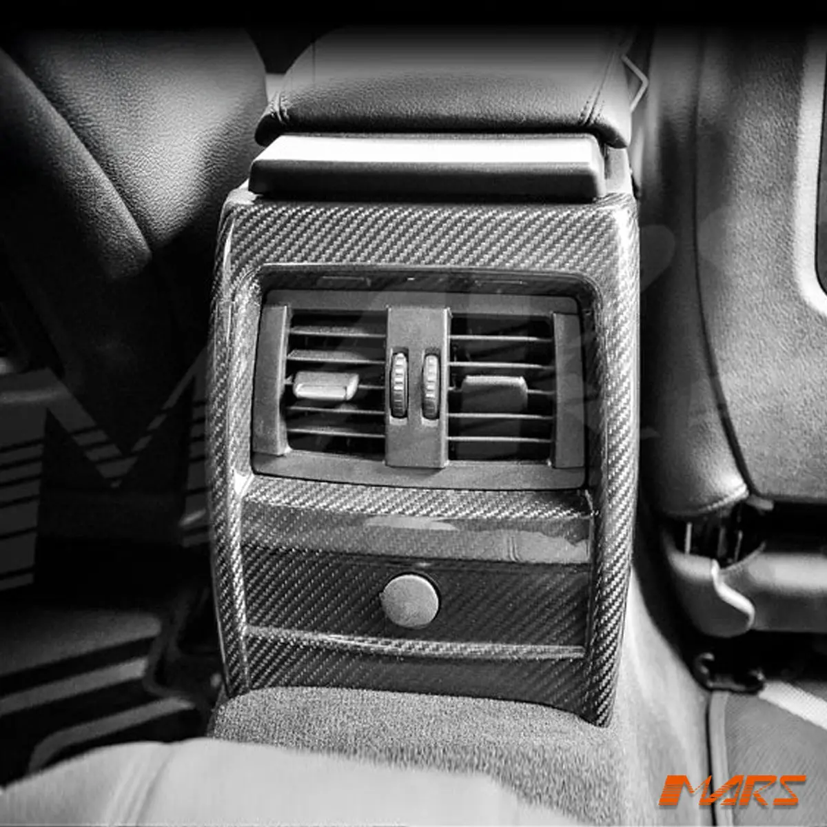 Flokraft Carbon Fibre Rear Air Condition Vent Cover For Bmw F30 F31 F32 F33 F36 & M3 F80 & M4 F82 F83 Interior 1