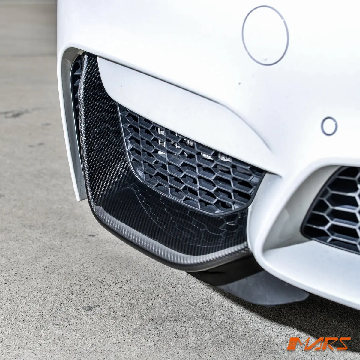 M Performance Style Carbon Fibre Front Bumper Bar Splitter Covers Bodykit For Bmw F80 M3 & F82 F83 M4 2014-2020 2
