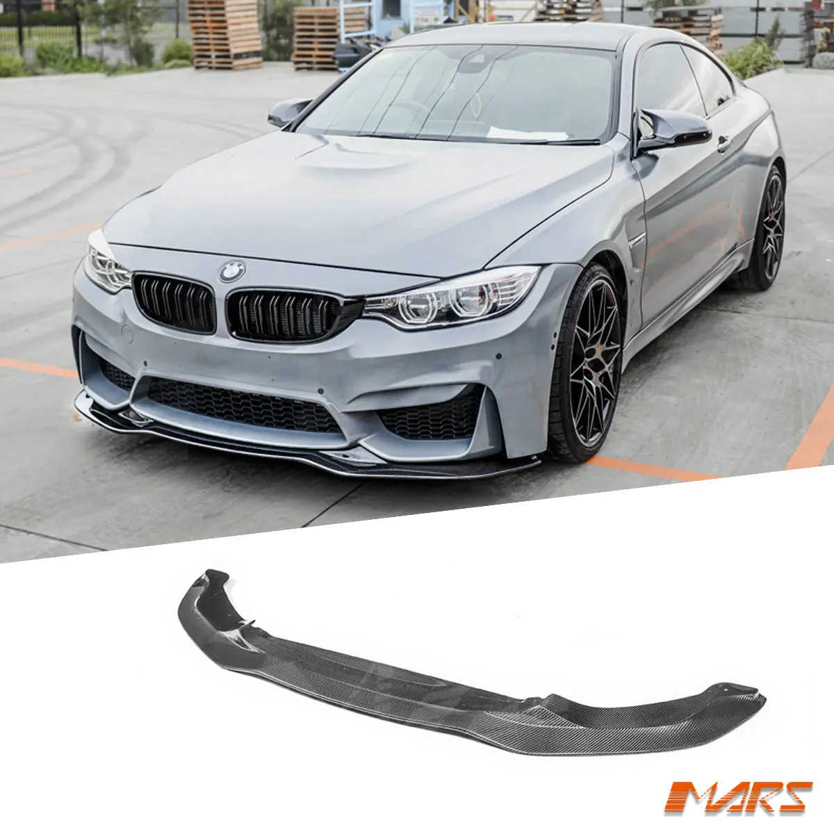 Psm Style Carbon Fibre Front Bumper Bar Lip Spoiler Bodykit For Bmw F80 M3 & F82 F83 M4 2014-2020 1