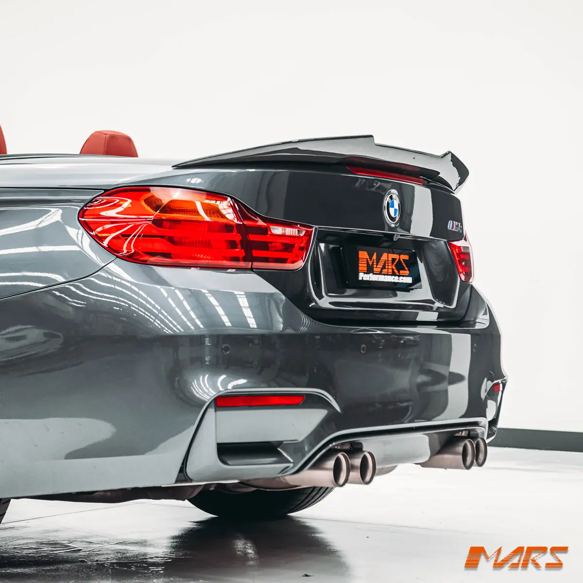 Psm Style Carbon Fibre Rear Trunk Lip Spoiler Wing Bodykit For Bmw 4-Series F33 Convertible & F83 M4 2013-2019 1