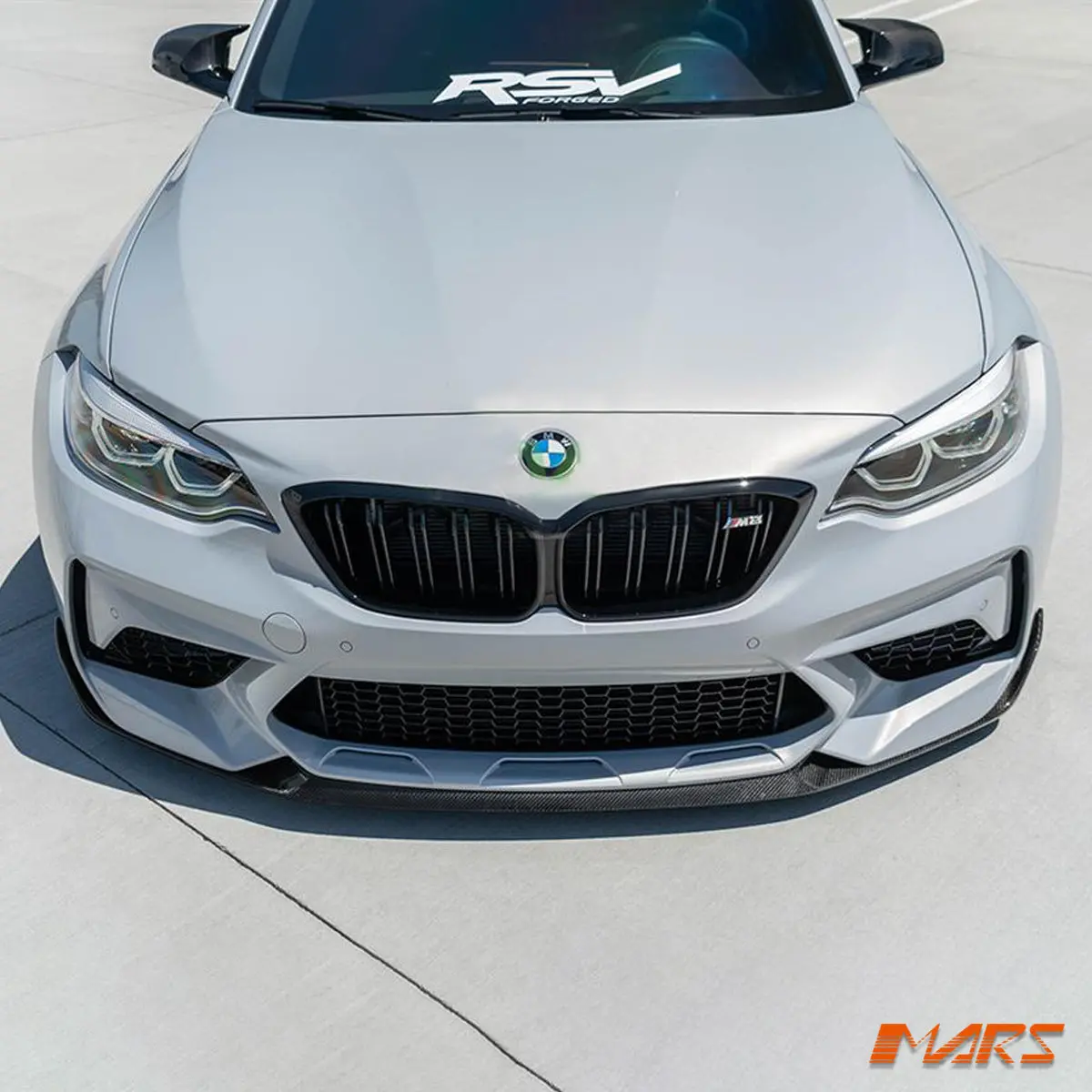 Performance Carbon Fibre Front Bumper Bar Lip Spoiler Bodykit For Bmw F87 M2 Competition 2016-2022 2