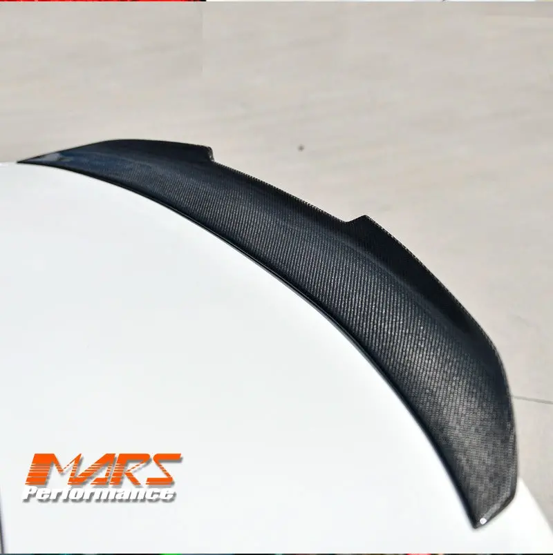 Psm Style Carbon Fibre Rear Trunk Lip Spoiler Wing Bodykit For Bmw 3-Series E93 Convertible & M3 2006-2013 1