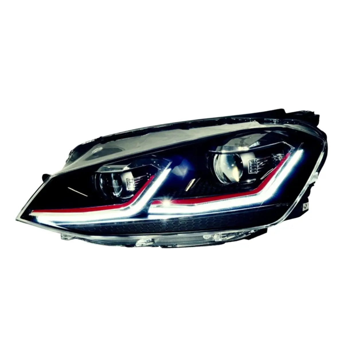 Fas Tuning Lr Mk7.5 Gti Style Led Headlights For Volkswagen Mk7.5 Golf, Gti, Alltrack And Sportwagen (2018–2021) 1