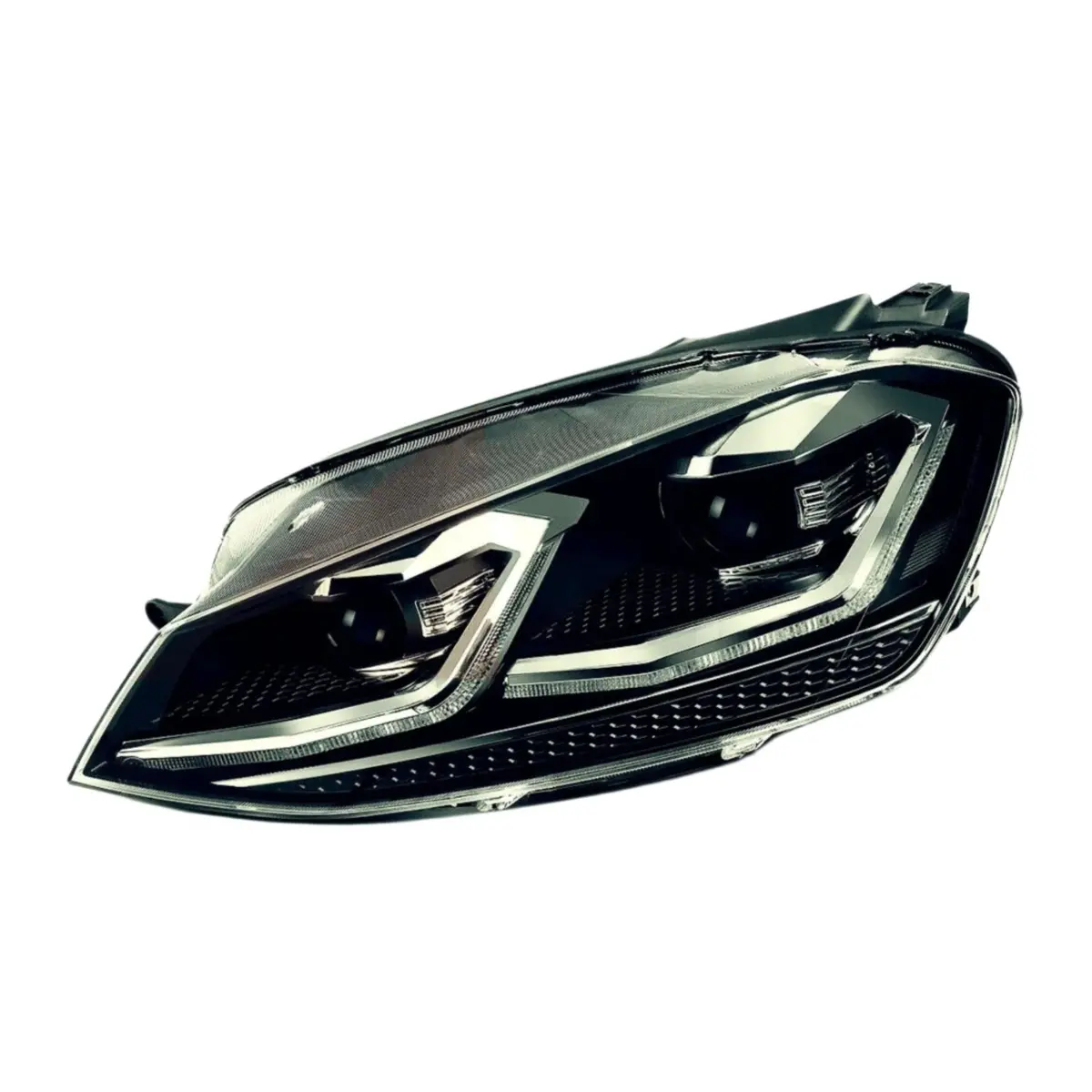 Fas Tuning Lr Mk7.5 Golf R Style Led Headlights For Volkswagen Mk7 Golf, Gti, Alltrack And Sportwagen (2015–2017) 1