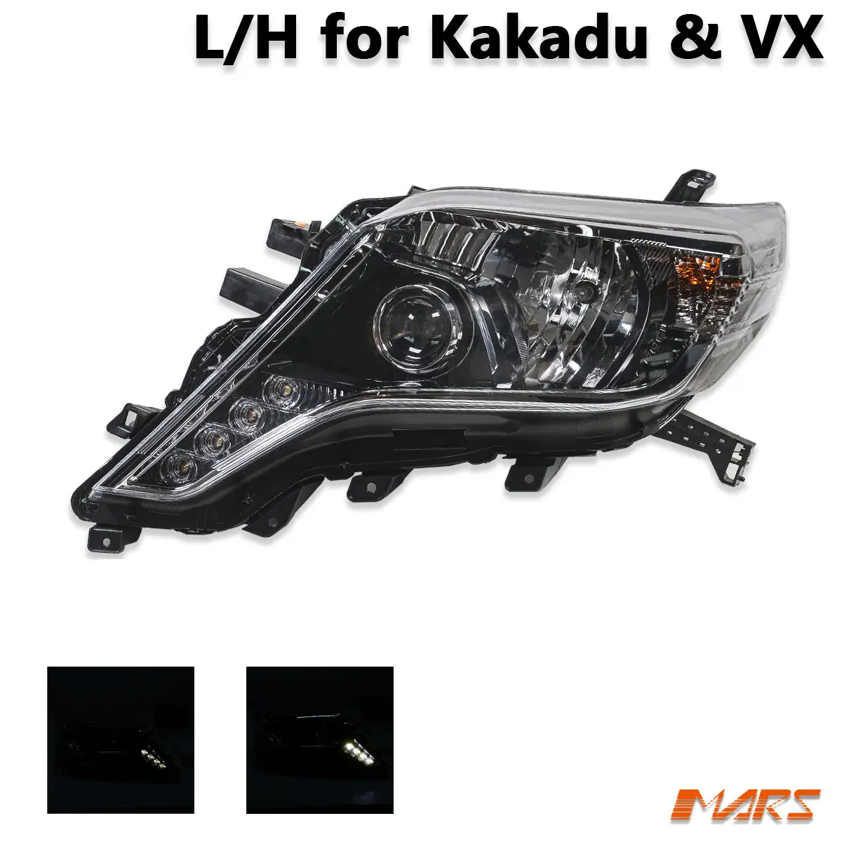 Left (Passenger Side) Led Head Light Lamp For Toyota Landcruiser Prado 150 Series Fj150 / Lc150 Kakadu & Vx (2013–2017) 1