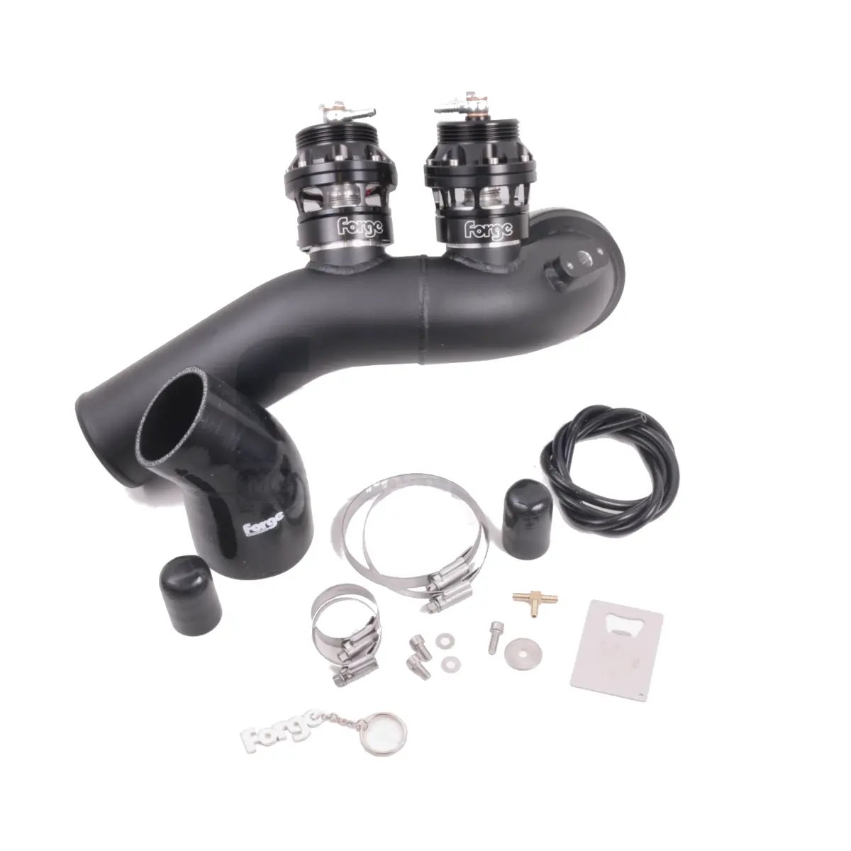 Forge Motorsport Hard Pipe With Twin Valves Kit | E90 · E92 · E93 335I | 3.0L Turbo I6 [N54] 1