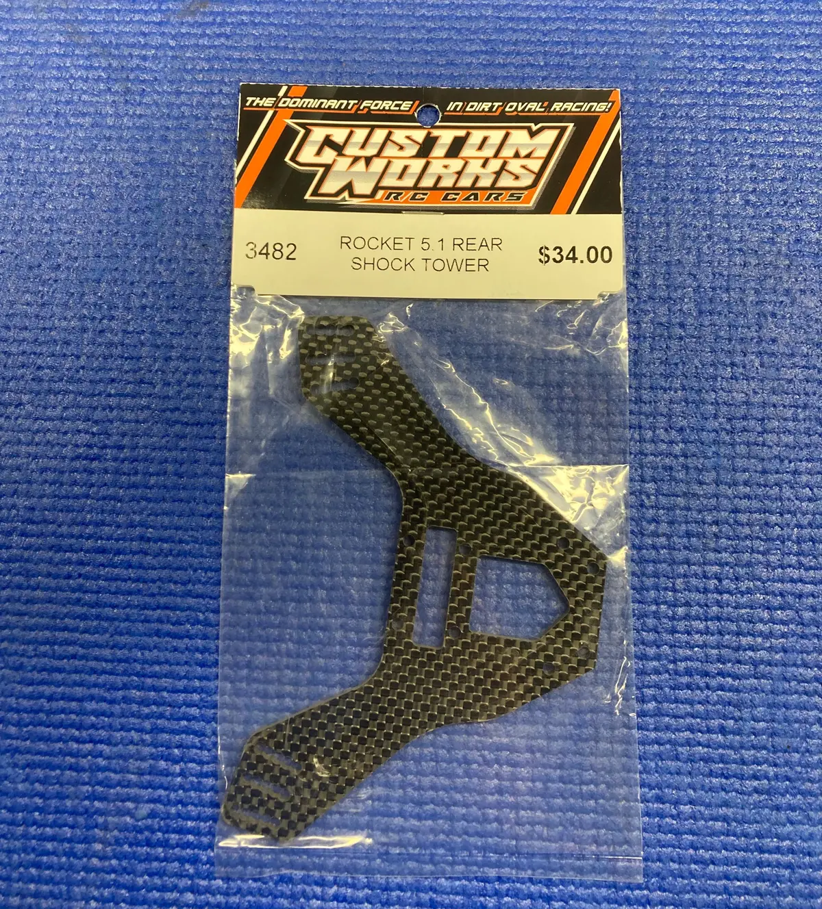 Custom Works 3482 Rocket 5.1 Rear Shock Tower 1