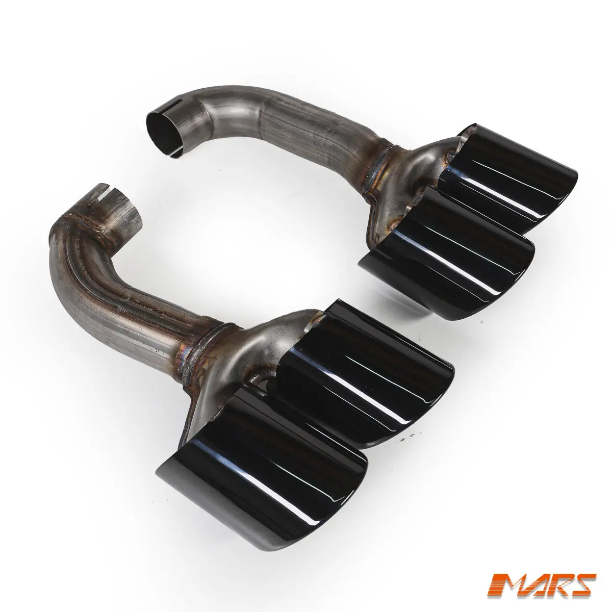 F98 X4m Style Exhaust Muffler Tips For Bmw G02 X4 2018-2025 20I 30I With M Sport Bumper Bar Diffuser 1