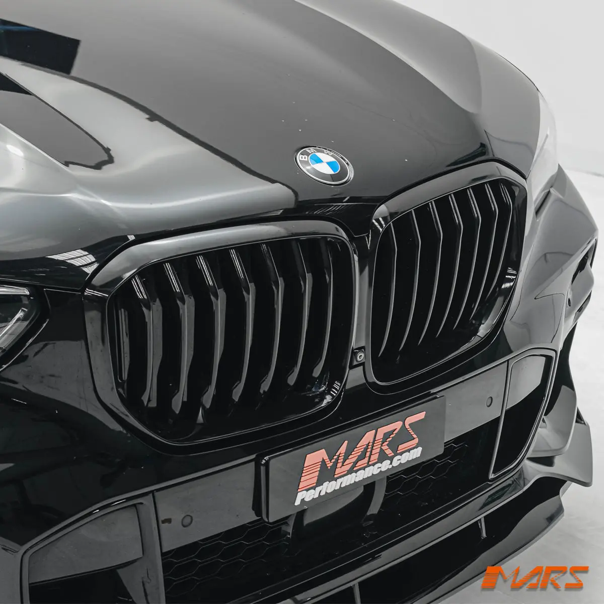 Gloss Black M Sport Tech Style Front Bumper Bar Kidney Grille Grill Bodykit For Bmw X5 G05 Pre Lci 2018-2023 1