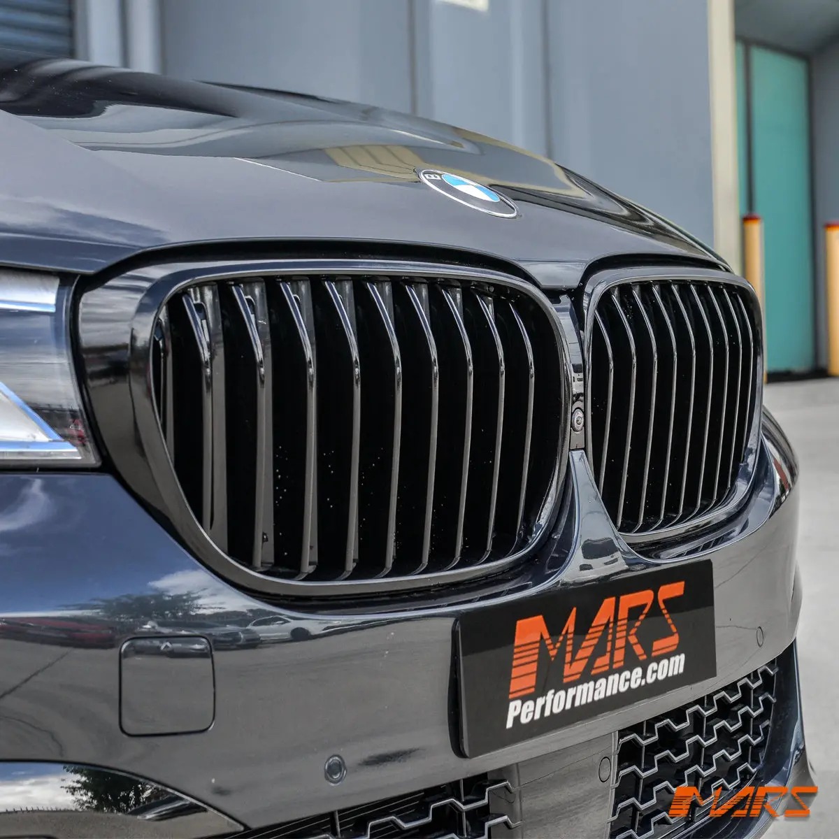 Gloss Black M Sport Style Front Bumper Bar Kidney Grill Bodykit For Bmw 7-Series G11 G12, Pre Lci 2015-2019 1