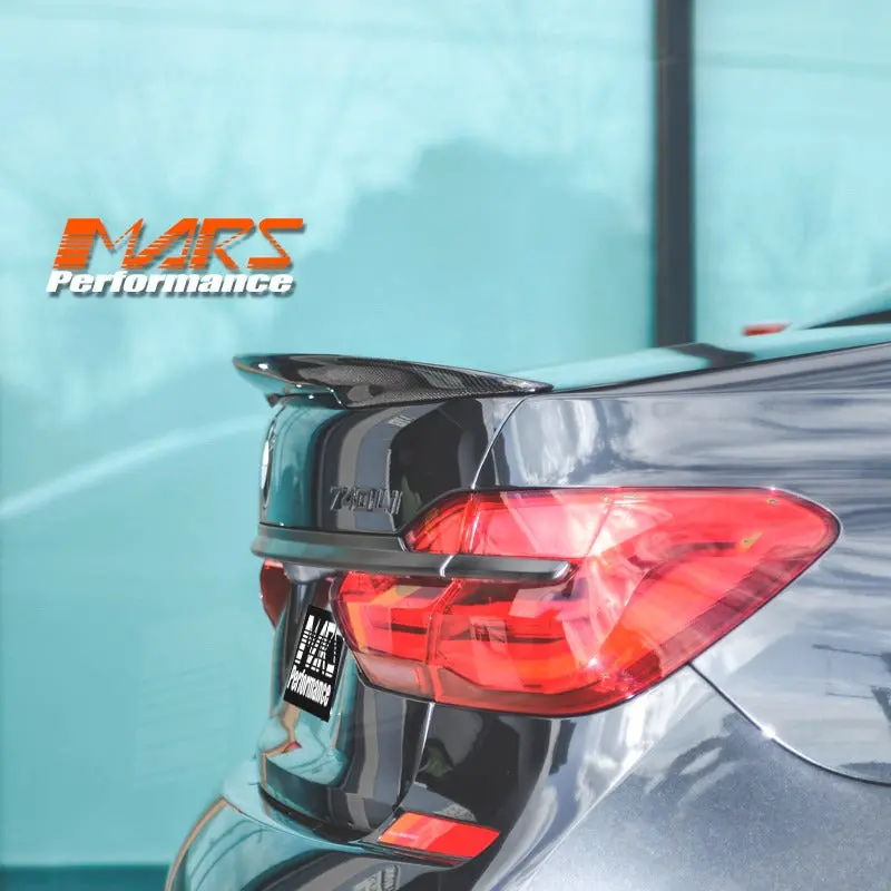 Performance Carbon Fibre Rear Trunk Boot Lip Spoiler Bodykit For Bmw 7-Series G11 G12 Sedan 2015-2022 1