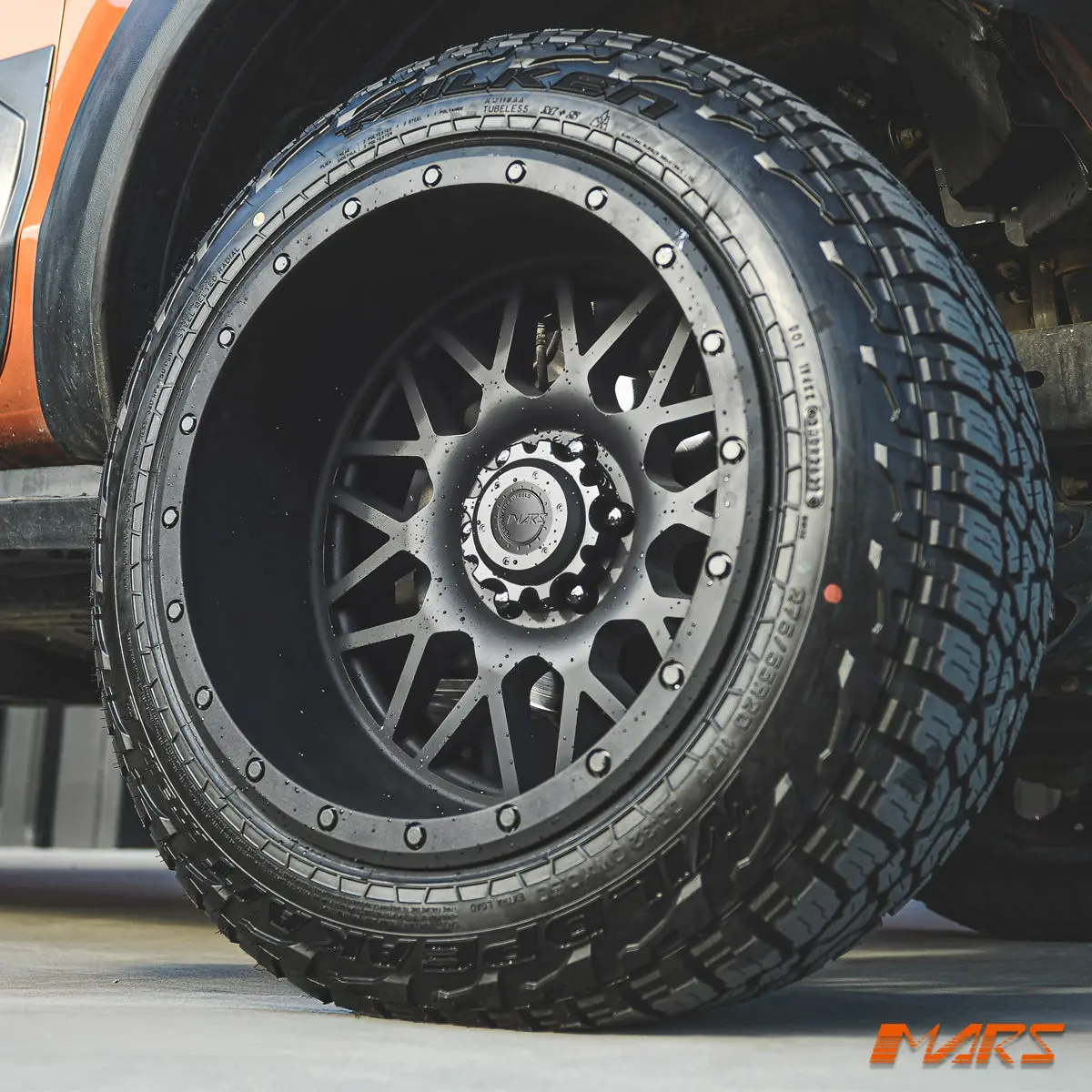 Mars Terrain Mp-G2 Matt Black 20 Inch 4Wd Off Road Alloy Wheels Rims 6X139.7 For Ford Ranger & Everest 1
