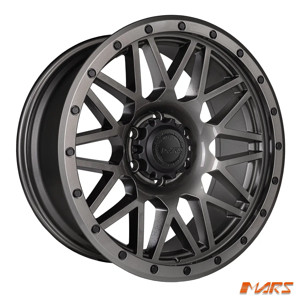 Mars Terrain Mp-G2 Gun Metal 20 Inch 4Wd Off Road Alloy Wheels Rims 6X139.7 1
