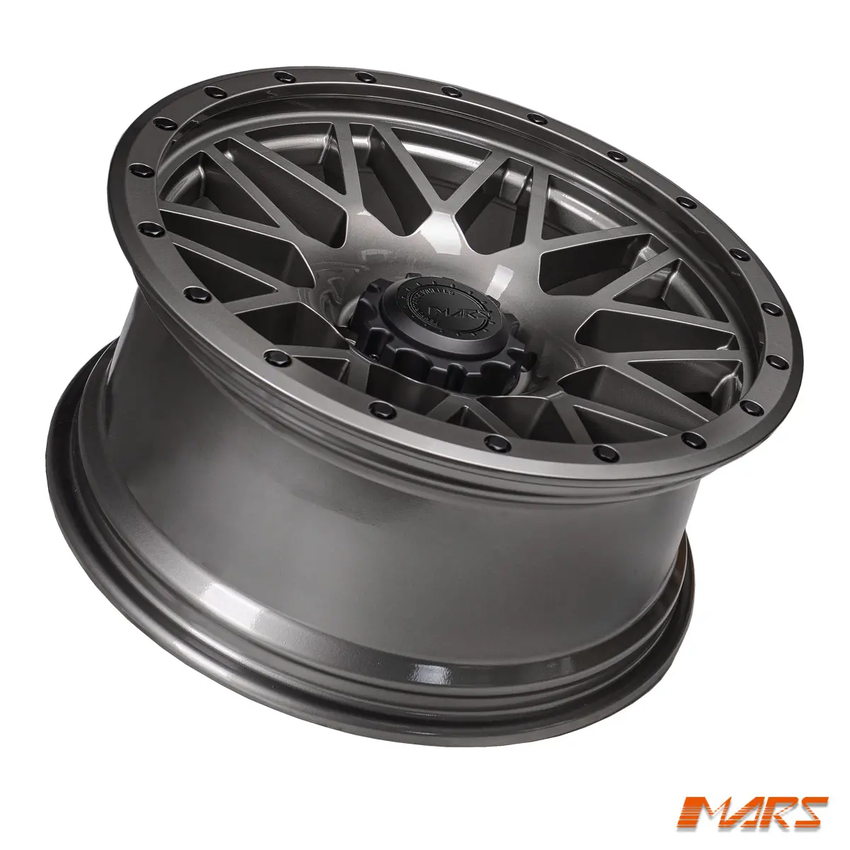 Mars Terrain Mp-G2 Gun Metal 20 Inch 4Wd Off Road Alloy Wheels Rims 6X139.7 2