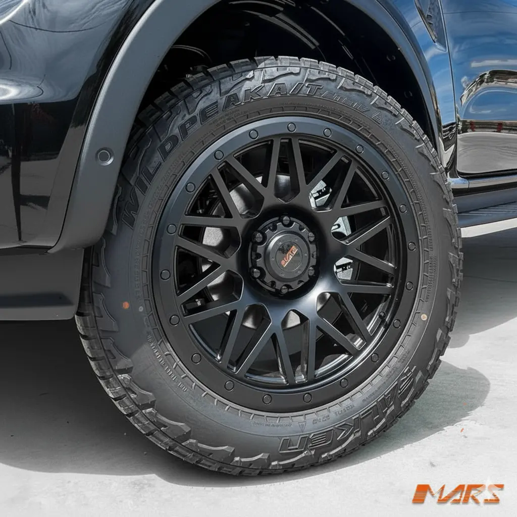 Mars Terrain Mp-G2 Matt Black 20 Inch 4Wd Off Road Alloy Wheels Rims 6X139.7 For Ford Ranger & Everest 1