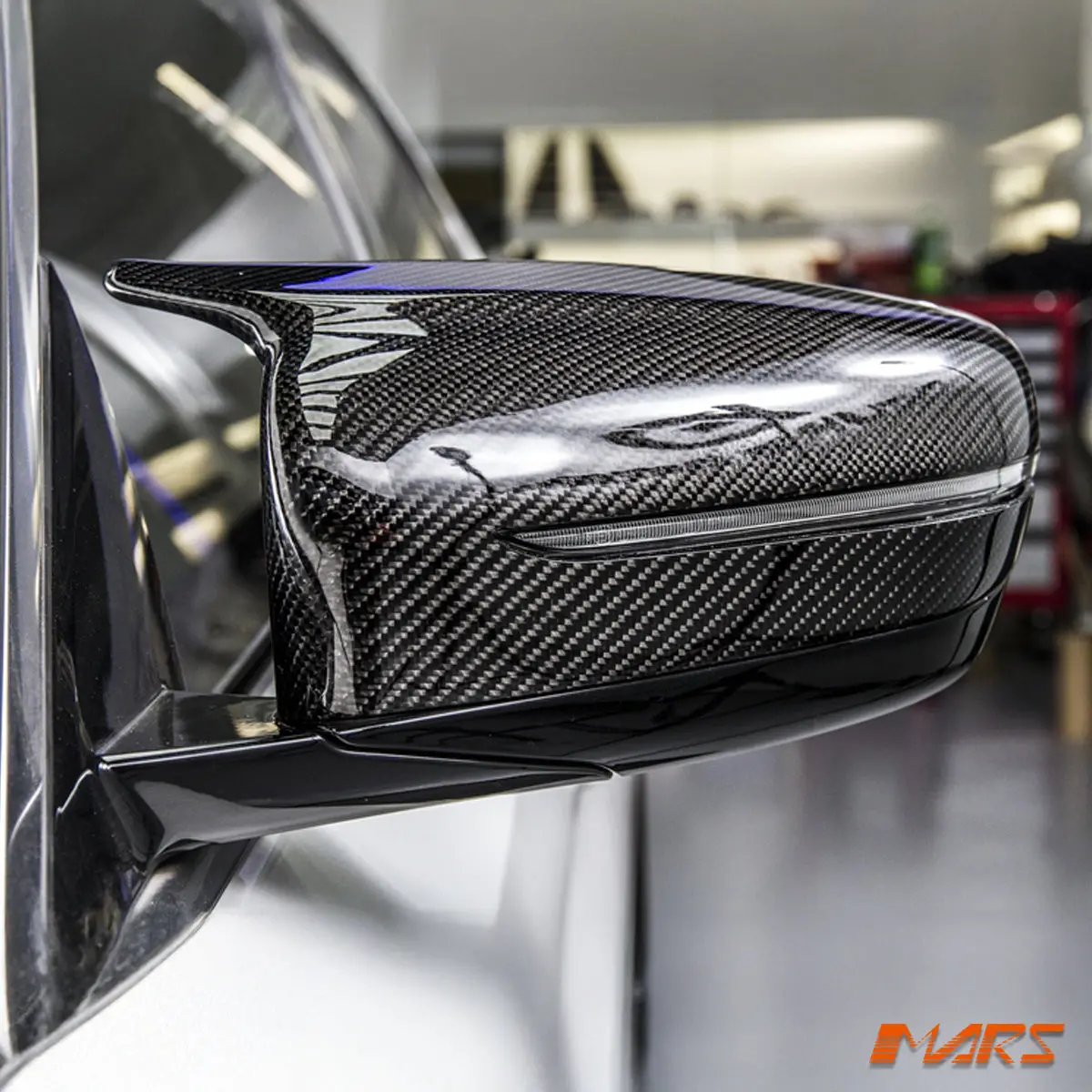 M5 Style Carbon Fibre Replacement Mirror Cover Caps Bodykit For Bmw 5 Series G30 G31 & 7 Series G11 G12 & 8 Series G14 G15 G16 1