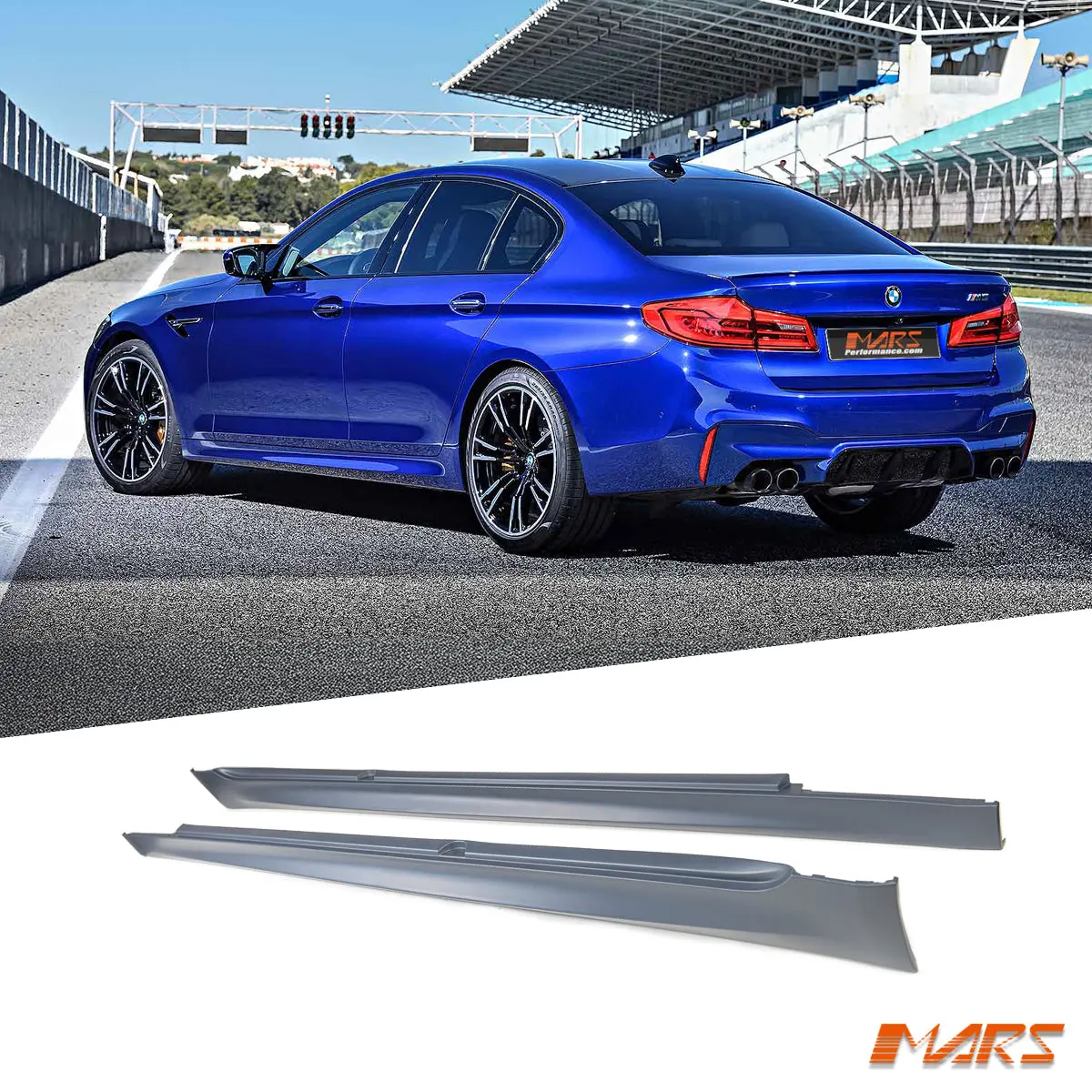 M5 Sport Style Lower Side Skirts Bodykit For Bmw 5 Series G30 Sedan & G31 Wagon 2017-2023 1