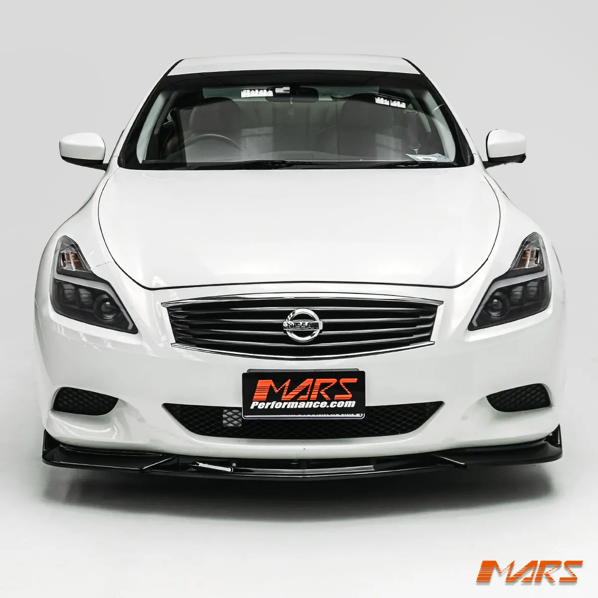 Floaro Gloss Black Front Bumper Bar Lower Lip Spoiler With Winglets Bodykit For Infiniti G37 & 370Gt Coupe 2