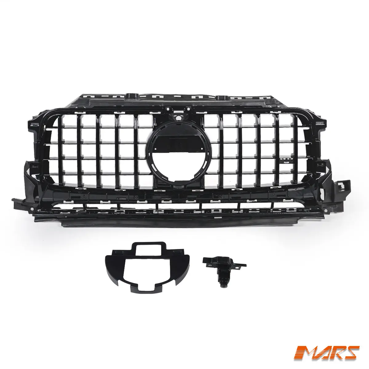 Gloss Black Front Bumper Inner Grill Grille Bodykit For Mercedes-Benz G-Class W464 W463a G63 Amg 2019-2023 1