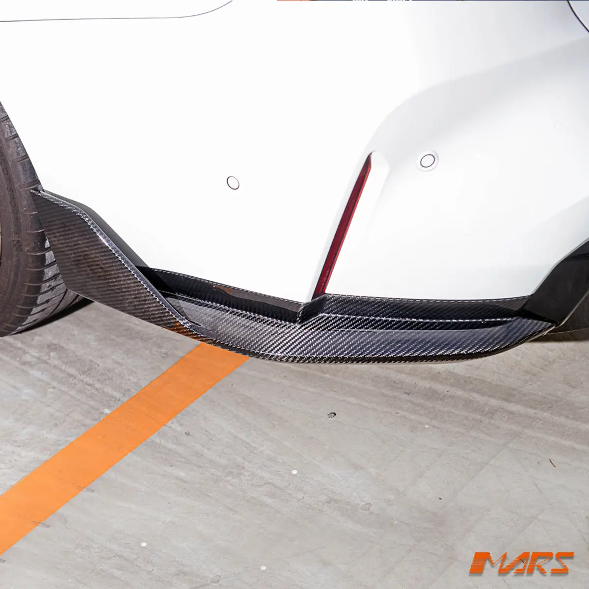 M Performance Style Pre Pregged Dry Carbon Fiber Rear Bumper Bar Replacement Side Splitter Apron Winglets Bodykit For Bmw G80 G81 M3 2