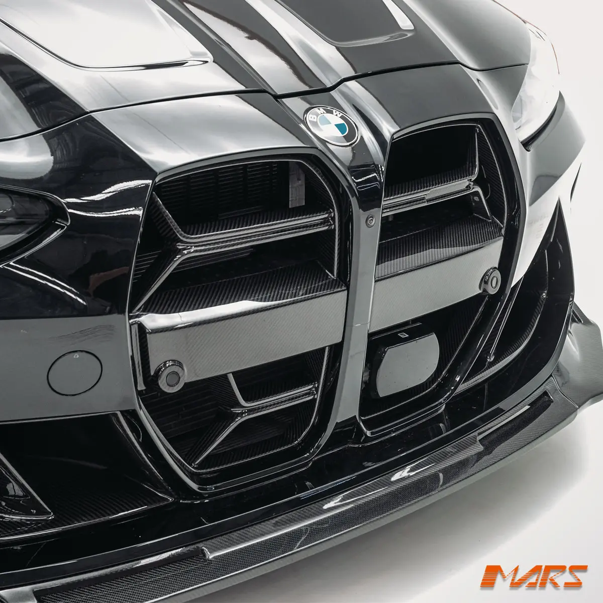 Pre Pregged Dry Carbon Fiber Csl Style Front Bumper Bar Grill Grille Bodykit For Bmw G82 G83 M4 & G80 G81 M3 1