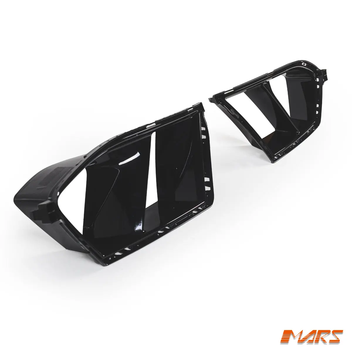 Gloss Black Front Bumper Bar Replacement Side Air Ducts Vent Cover Bodykit For Bmw G82 G83 M4 & G80 G81 M3 1