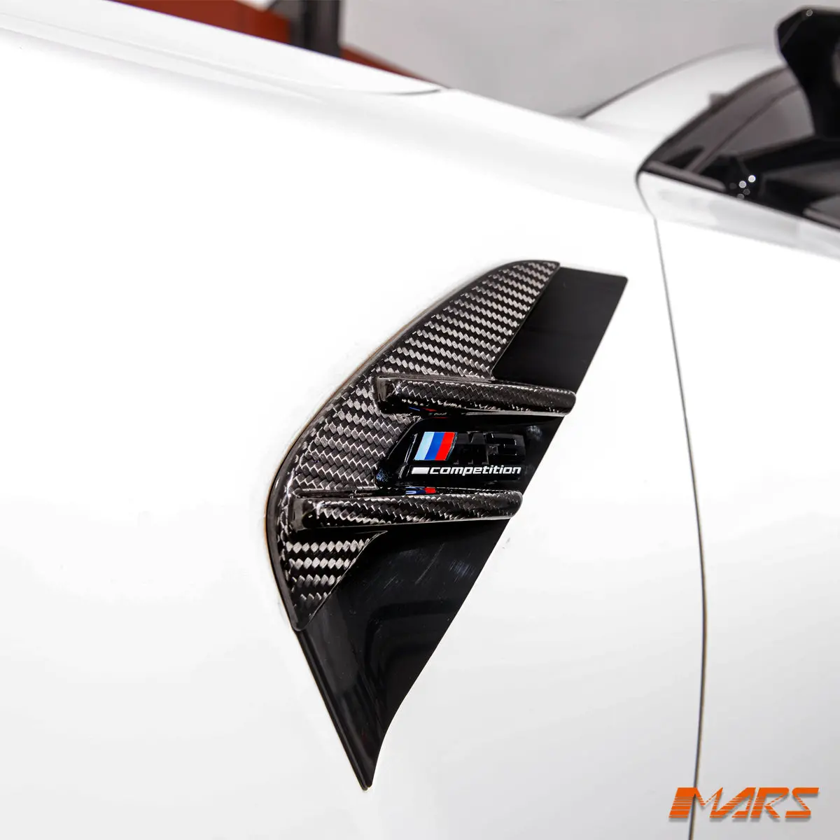 Dry Carbon Fibre Side Fender Guard Vents Cover Trim Bodykit For Bmw G80 G81 M3 2020-2025 1