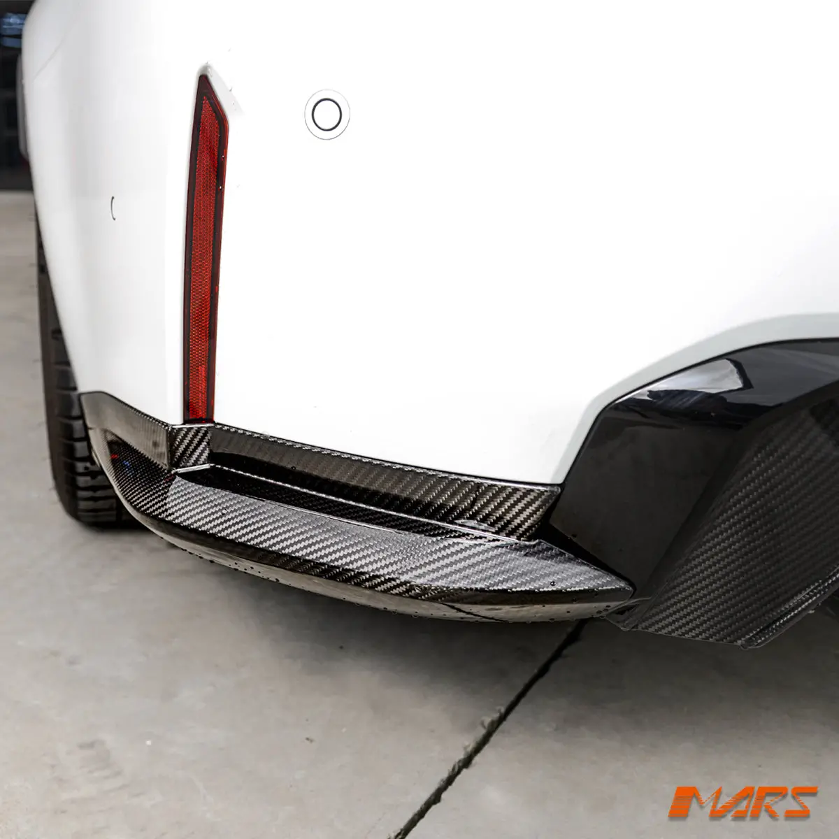 Dry Carbon Fibre Rear Bumper Bar Replacement Side Apron Winglets Bodykit For Bmw G80 G81 M3 2